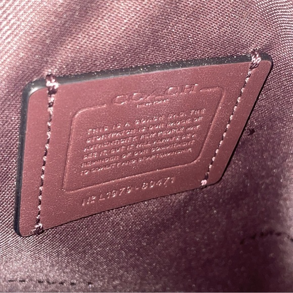 Coach Daisy Print Chaise 61 Crossbody Floral Pink White Purple L1979 89471 - Picture 11 of 14